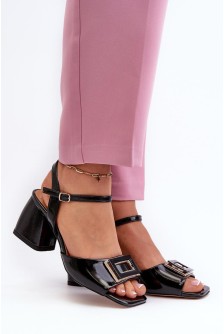 Sandalai su kulnu model 196646 Step in style