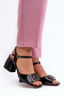 Sandalai su kulnu model 196646 Step in style