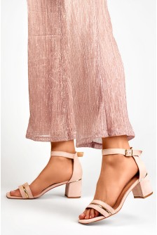 Sandalai su kulnu model 196989 PRIMO