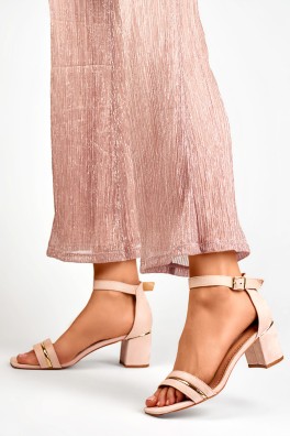 Sandalai su kulnu model 196989 PRIMO