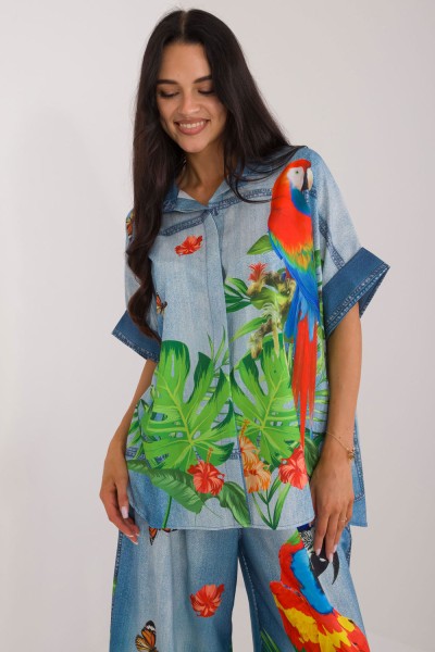 Marškiniai trumpomis rankovėmis model 198371 Italy Moda
