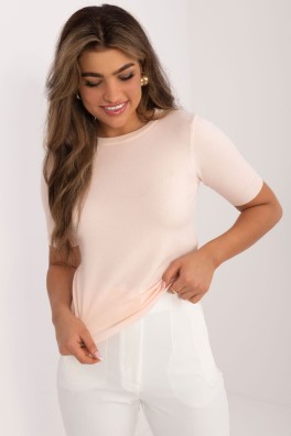 Megztinis trumpomis rankovėmis model 199194 Factory Price