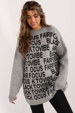 Ilgas megztinis model 199616 Badu