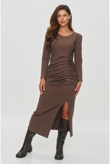 Dieninė suknelė model 200034 Makadamia