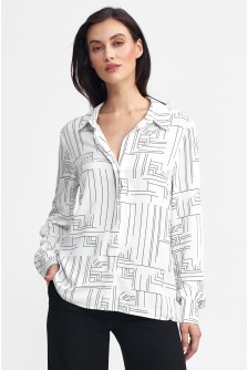 Marškiniai ilgomis rankovėmis model 200386 Nife