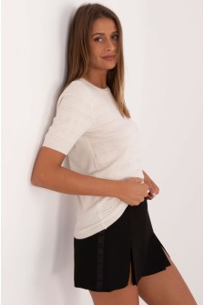 Megztinis trumpomis rankovėmis model 200406 Factory Price