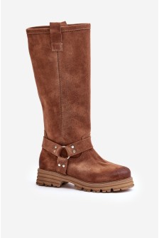 Šlaunų aukščio batai model 201314 Step in style