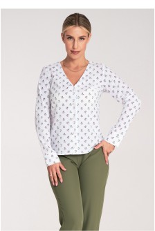 Marškiniai ilgomis rankovėmis model 201464 Figl