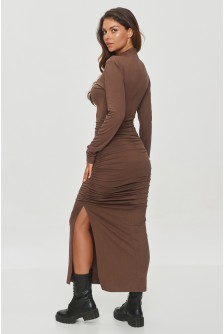 Dieninė suknelė model 202963 Makadamia