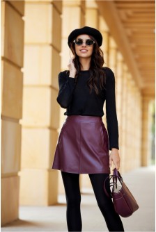 Trumpas sijonas model 203260 Roco Fashion