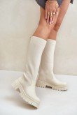 Šlaunų aukščio batai model 203496 Step in style
