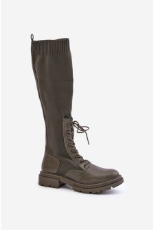 Šlaunų aukščio batai model 203501 Step in style