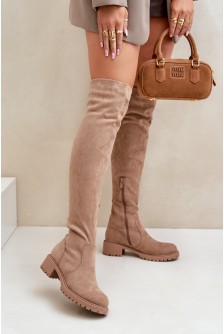 Šlaunų aukščio batai model 203514 Step in style