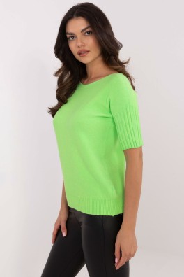 Megztinis trumpomis rankovėmis model 203803 Italy Moda