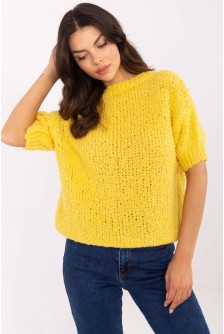 Megztinis trumpomis rankovėmis model 207600 Italy Moda