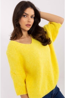 Megztinis trumpomis rankovėmis model 208520 Italy Moda