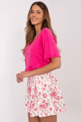 Megztinis trumpomis rankovėmis model 209993 Italy Moda