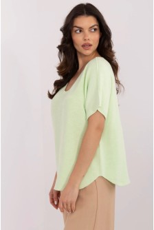 Megztinis trumpomis rankovėmis model 210883 Italy Moda