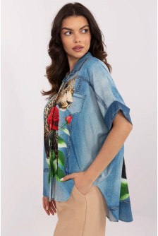 Marškiniai ilgomis rankovėmis model 210971 Italy Moda