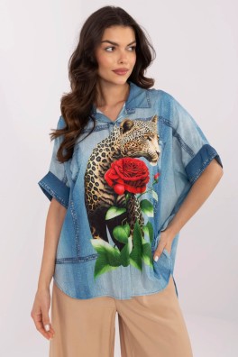 Marškiniai ilgomis rankovėmis model 210971 Italy Moda