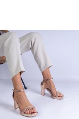 Sandalai su kulnu model 211048 PRIMO