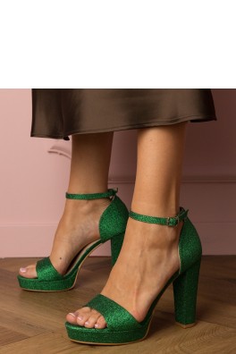 Sandalai su kulnu model 212067 PRIMO