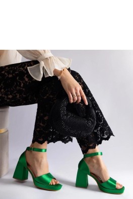 Sandalai su kulnu model 212071 PRIMO