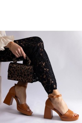 Sandalai su kulnu model 212073 PRIMO