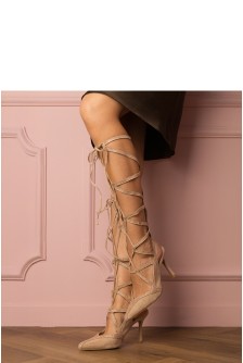 Sandalai su kulnu model 212089 PRIMO