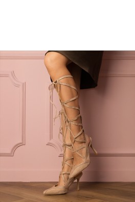 Sandalai su kulnu model 212089 PRIMO