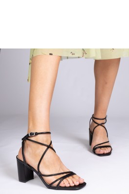 Sandalai su kulnu model 212425 PRIMO