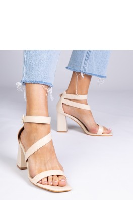 Sandalai su kulnu model 212428 PRIMO