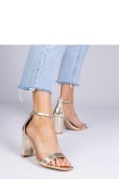 Sandalai su kulnu model 212459 PRIMO