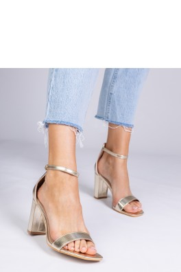 Sandalai su kulnu model 212459 PRIMO