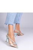 Sandalai su kulnu model 212786 PRIMO