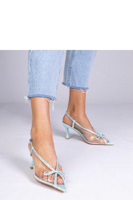 Sandalai su kulnu model 212786 PRIMO