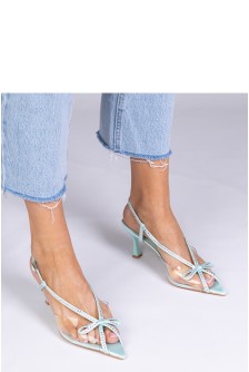 Sandalai su kulnu model 212786 PRIMO