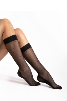 Kelio aukštakulnės kojinės model 213331 Fiore