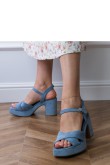 Sandalai su kulnu model 213415 PRIMO