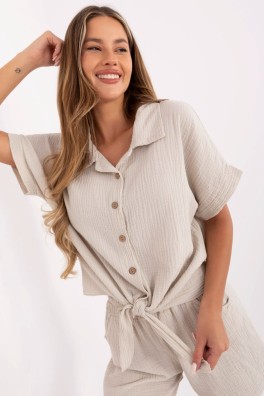 Marškiniai trumpomis rankovėmis model 213867 Italy Moda