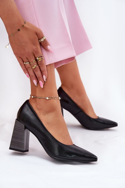 Batai blokiniu kulnu model 213893 Step in style