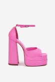 Sandalai su kulnu model 213910 Step in style