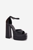 Sandalai su kulnu model 213912 Step in style