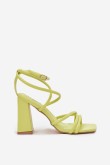 Sandalai su kulnu model 213921 Step in style