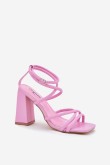 Sandalai su kulnu model 213922 Step in style