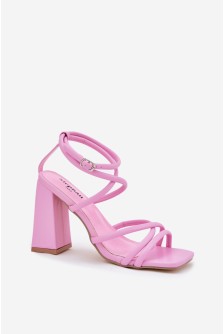 Sandalai su kulnu model 213922 Step in style