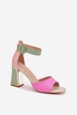 Sandalai su kulnu model 213924 Step in style