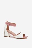 Sandalai su kulnu model 213928 Step in style