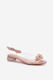 Sandalai su kulnu model 213938 Step in style