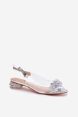 Sandalai su kulnu model 213940 Step in style